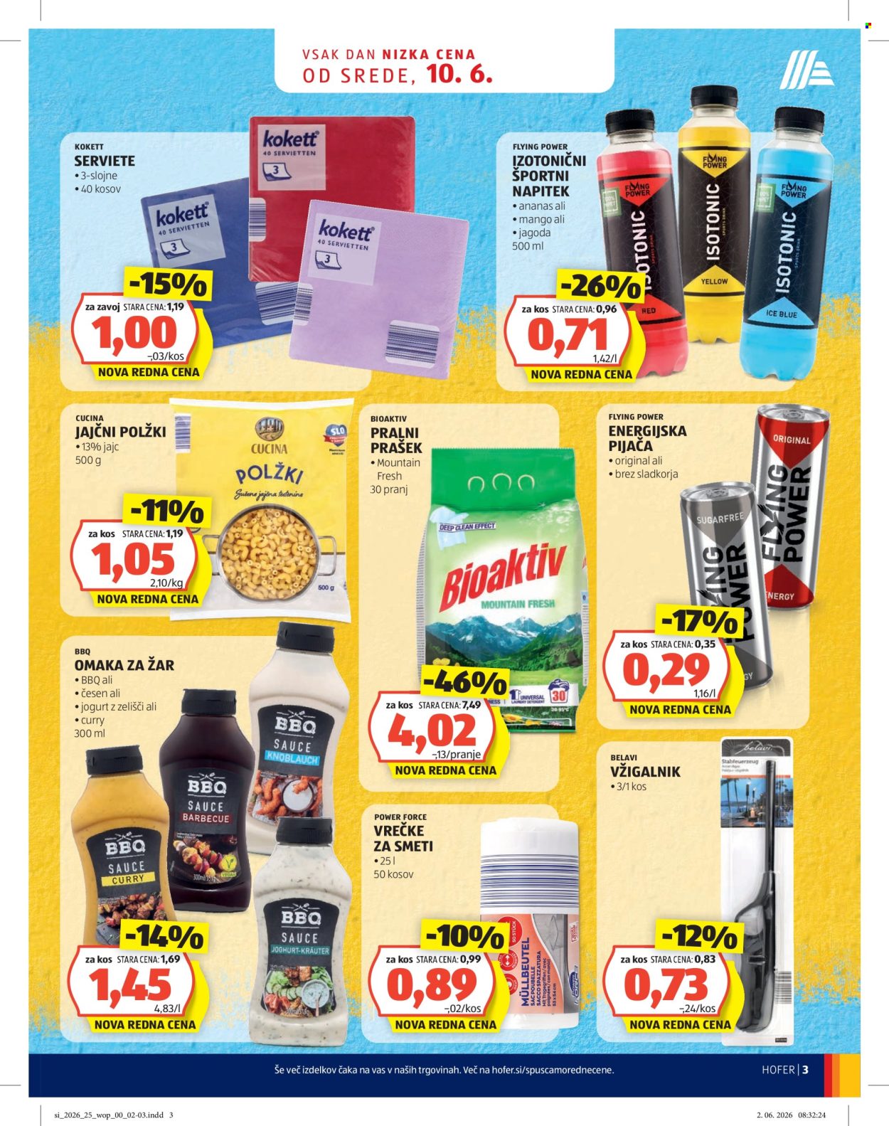 Hofer katalog - 10.06.2026 - 18.06.2026. Stran 3