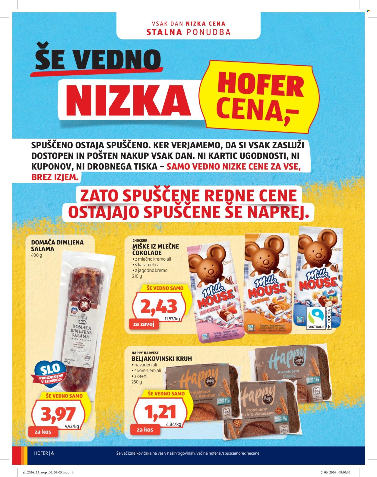 Hofer katalog - 10.06.2026 - 18.06.2026. Stran 4