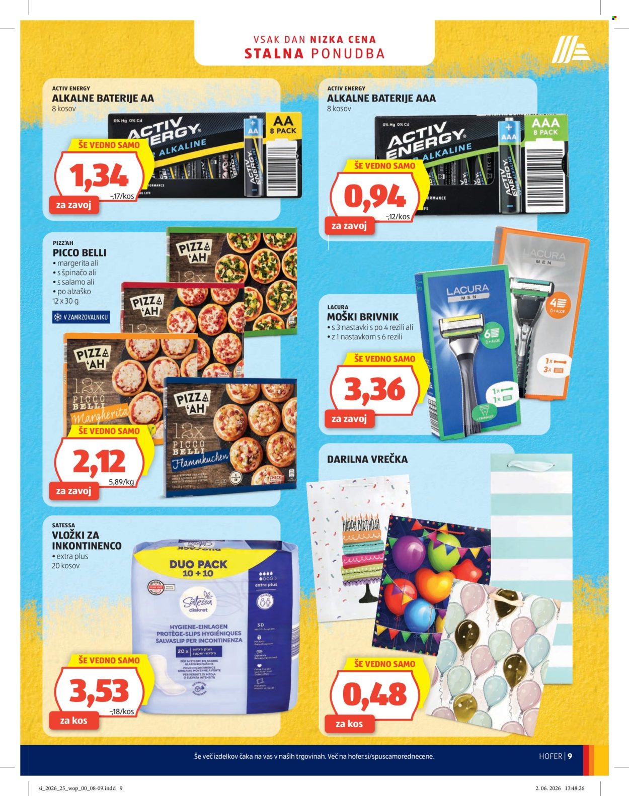 Hofer katalog - 10.06.2026 - 18.06.2026. Stran 9