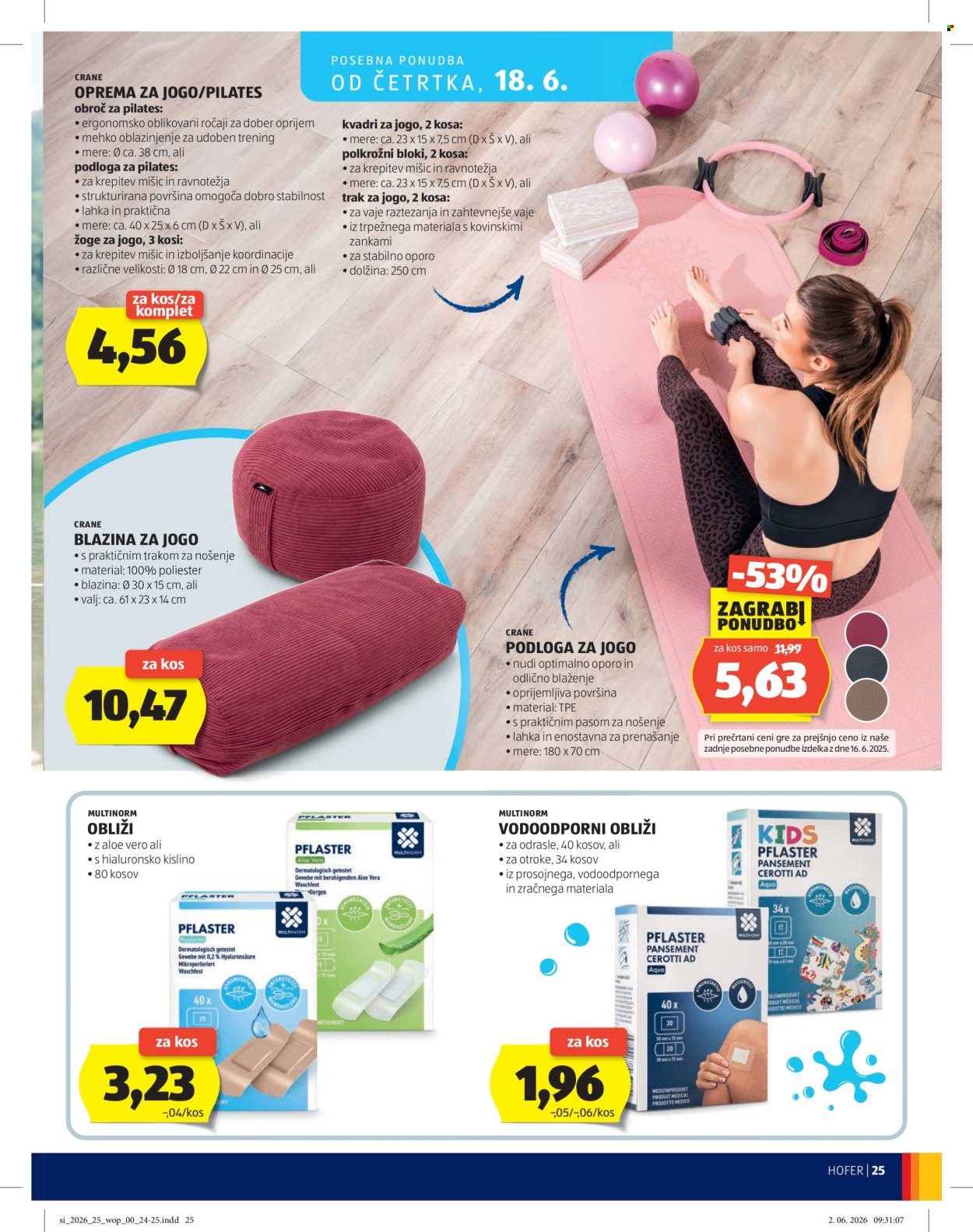 Hofer katalog - 10.06.2026 - 18.06.2026. Stran 25