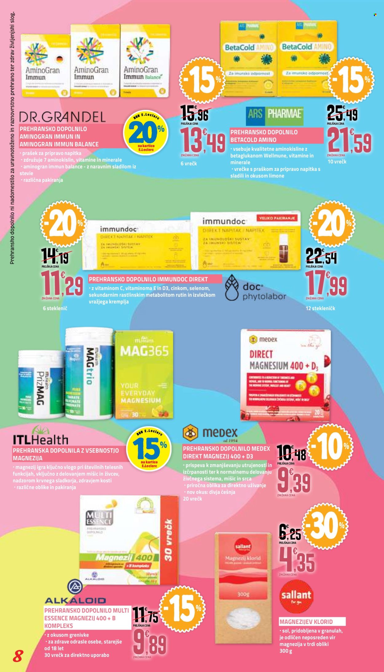 E.Leclerc katalog - 12.06.2026 - 27.06.2026. Stran 8
