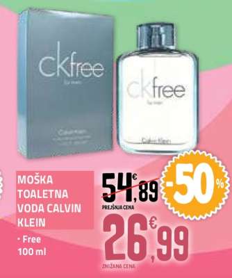 MOŠKA TOALETNA VODA CALVIN KLEIN