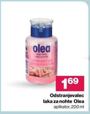 Odstranjevalec laka za nohte Olea