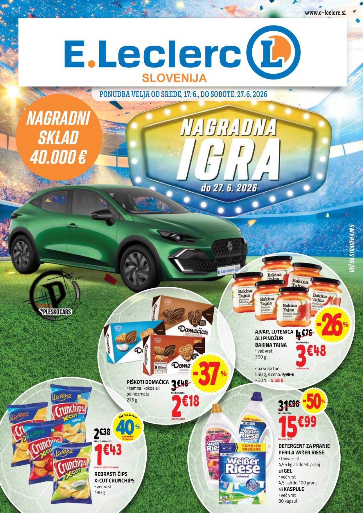 E.Leclerc katalog - 17.06.2026 - 27.06.2026. Stran 1