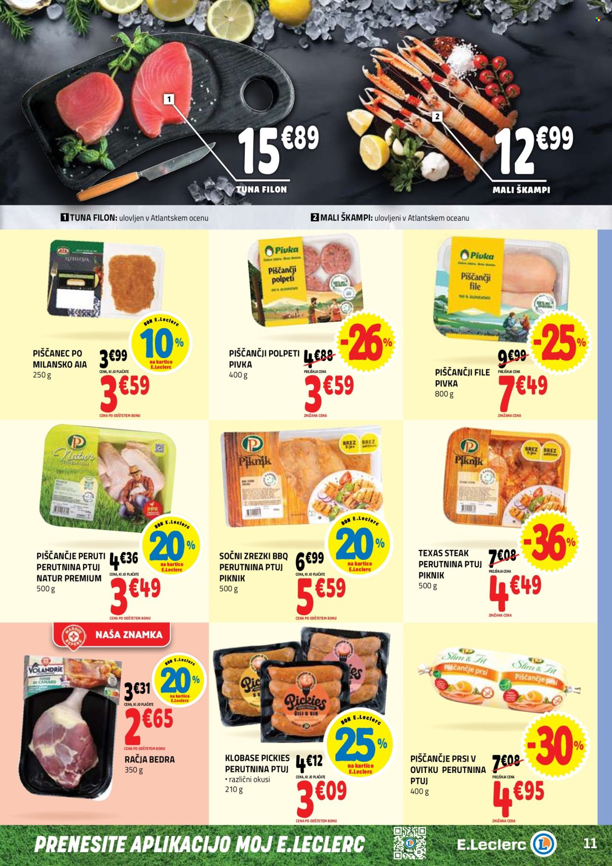 E.Leclerc katalog - 17.06.2026 - 27.06.2026. Stran 11