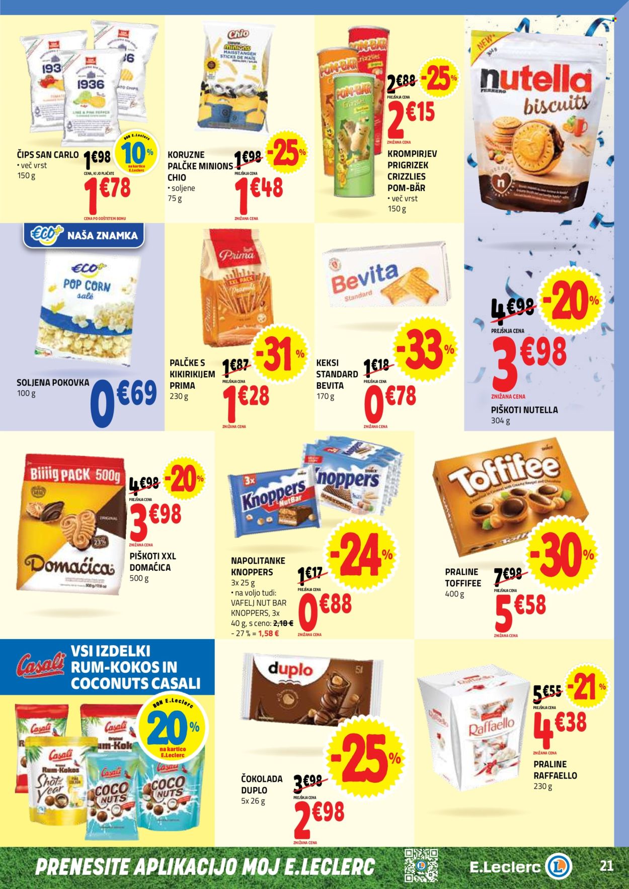 E.Leclerc katalog - 17.06.2026 - 27.06.2026. Stran 21