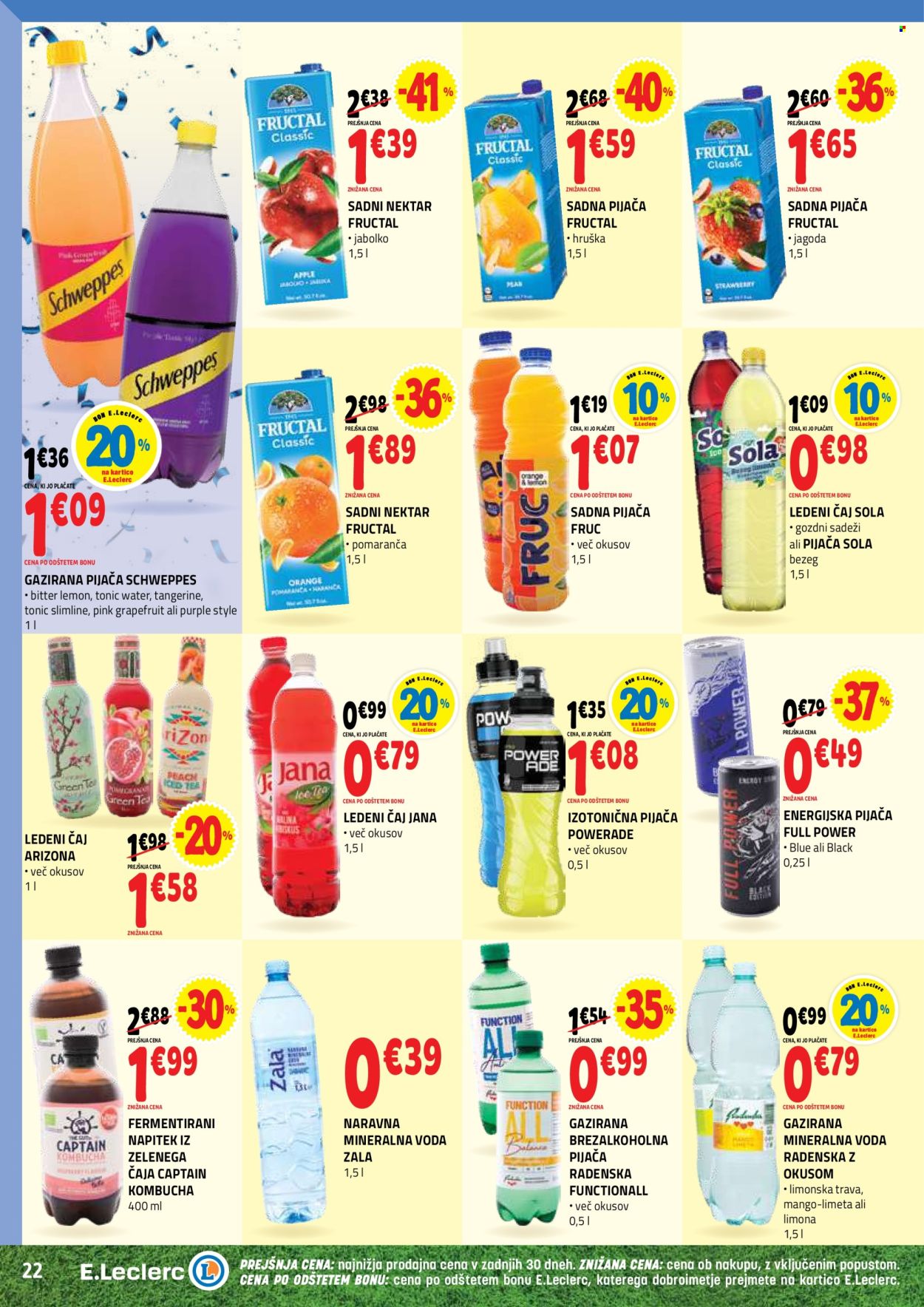 E.Leclerc katalog - 17.06.2026 - 27.06.2026. Stran 22