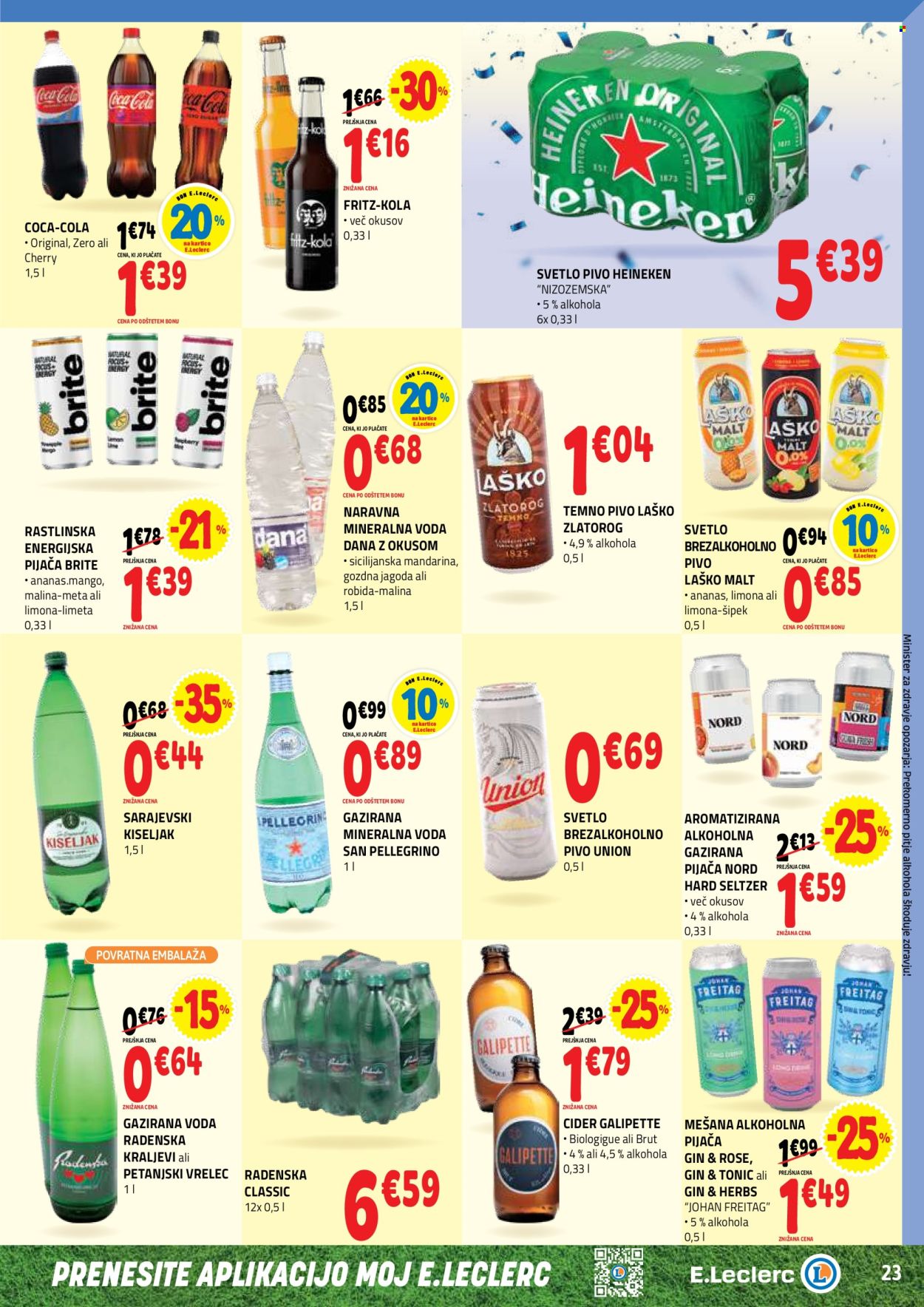 E.Leclerc katalog - 17.06.2026 - 27.06.2026. Stran 23