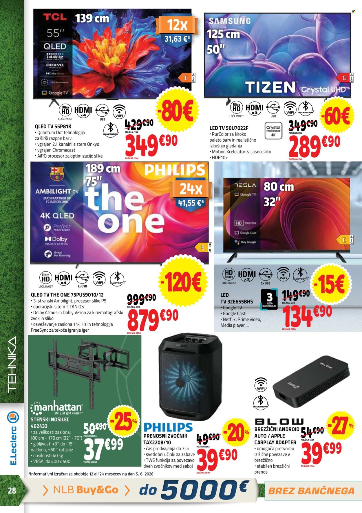 E.Leclerc katalog - 17.06.2026 - 27.06.2026. Stran 28