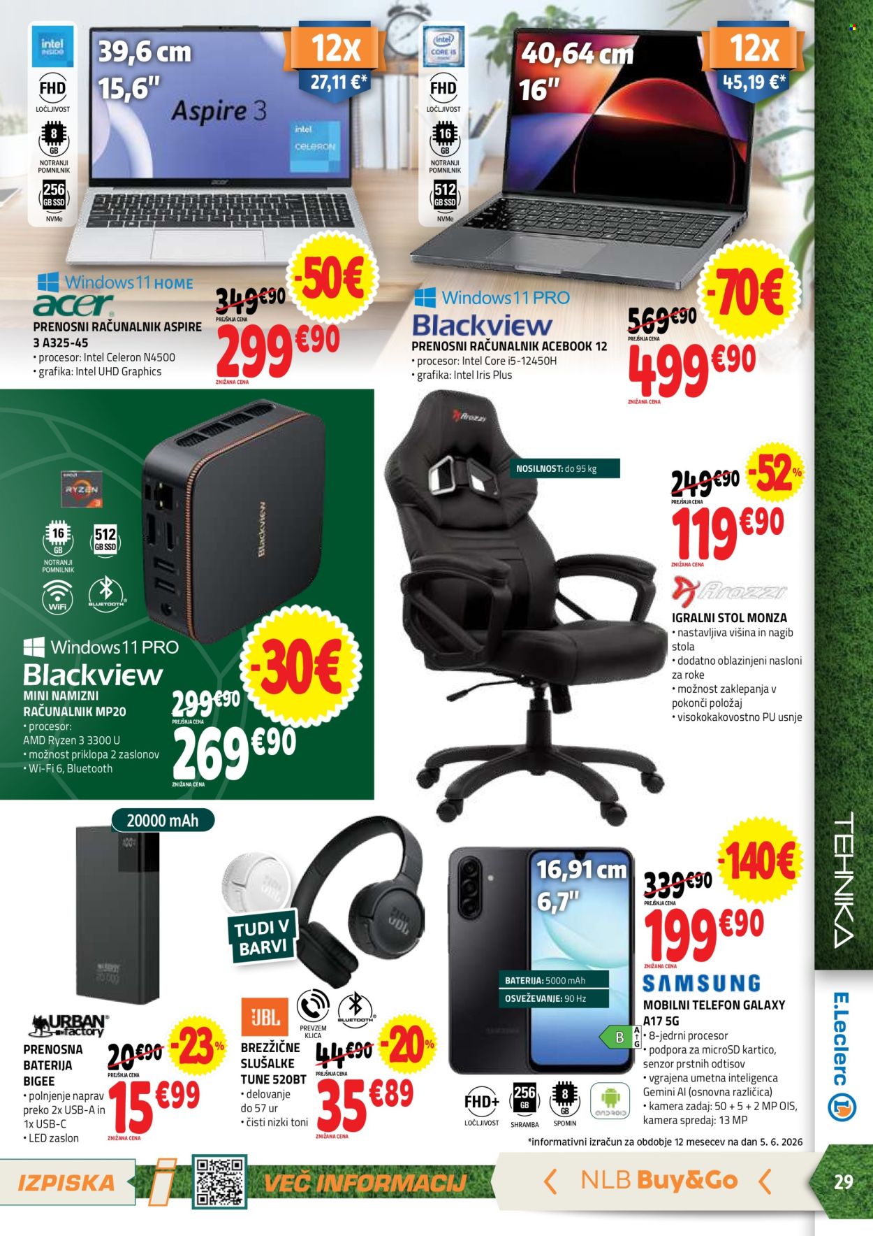 E.Leclerc katalog - 17.06.2026 - 27.06.2026. Stran 29