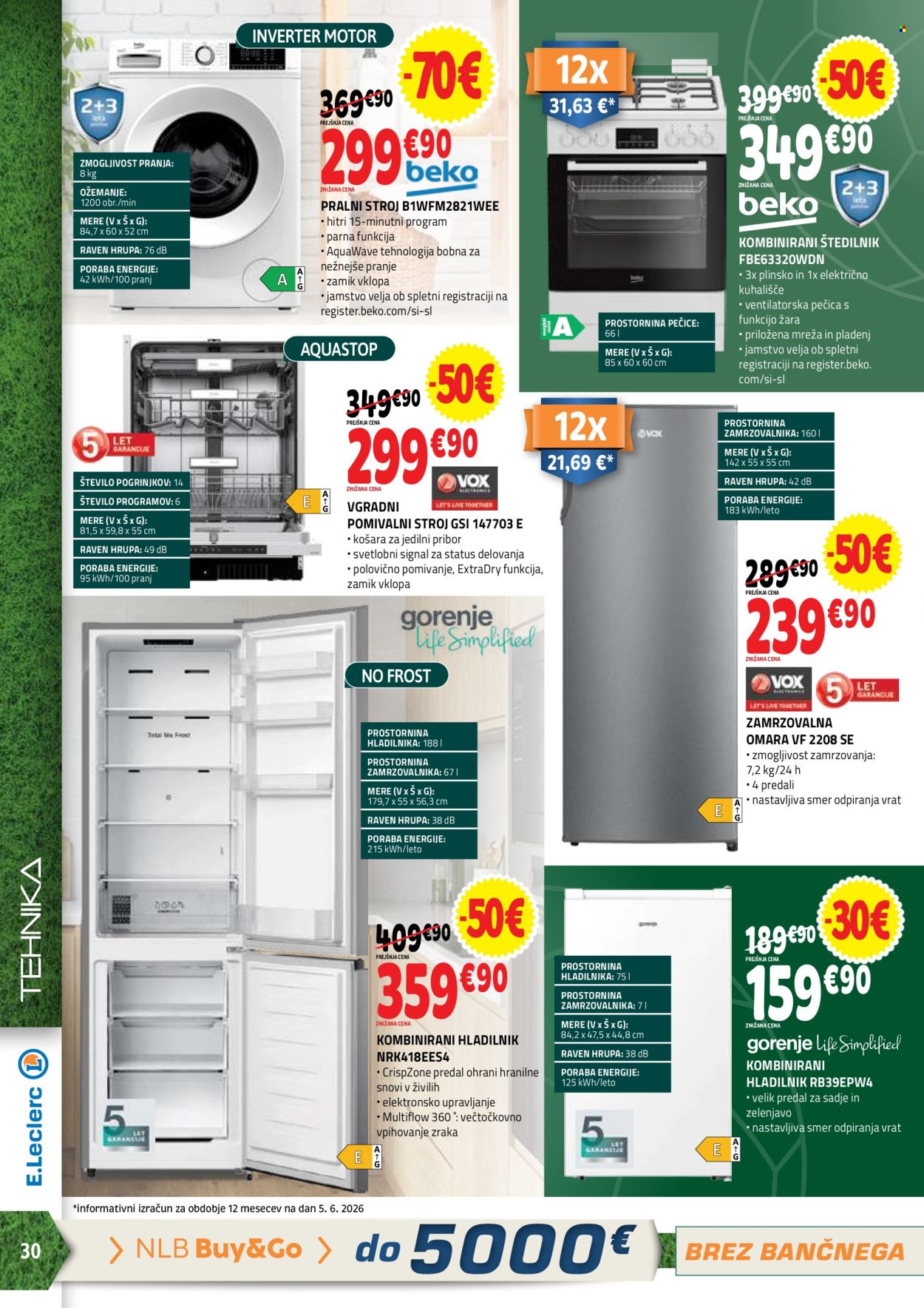 E.Leclerc katalog - 17.06.2026 - 27.06.2026. Stran 30