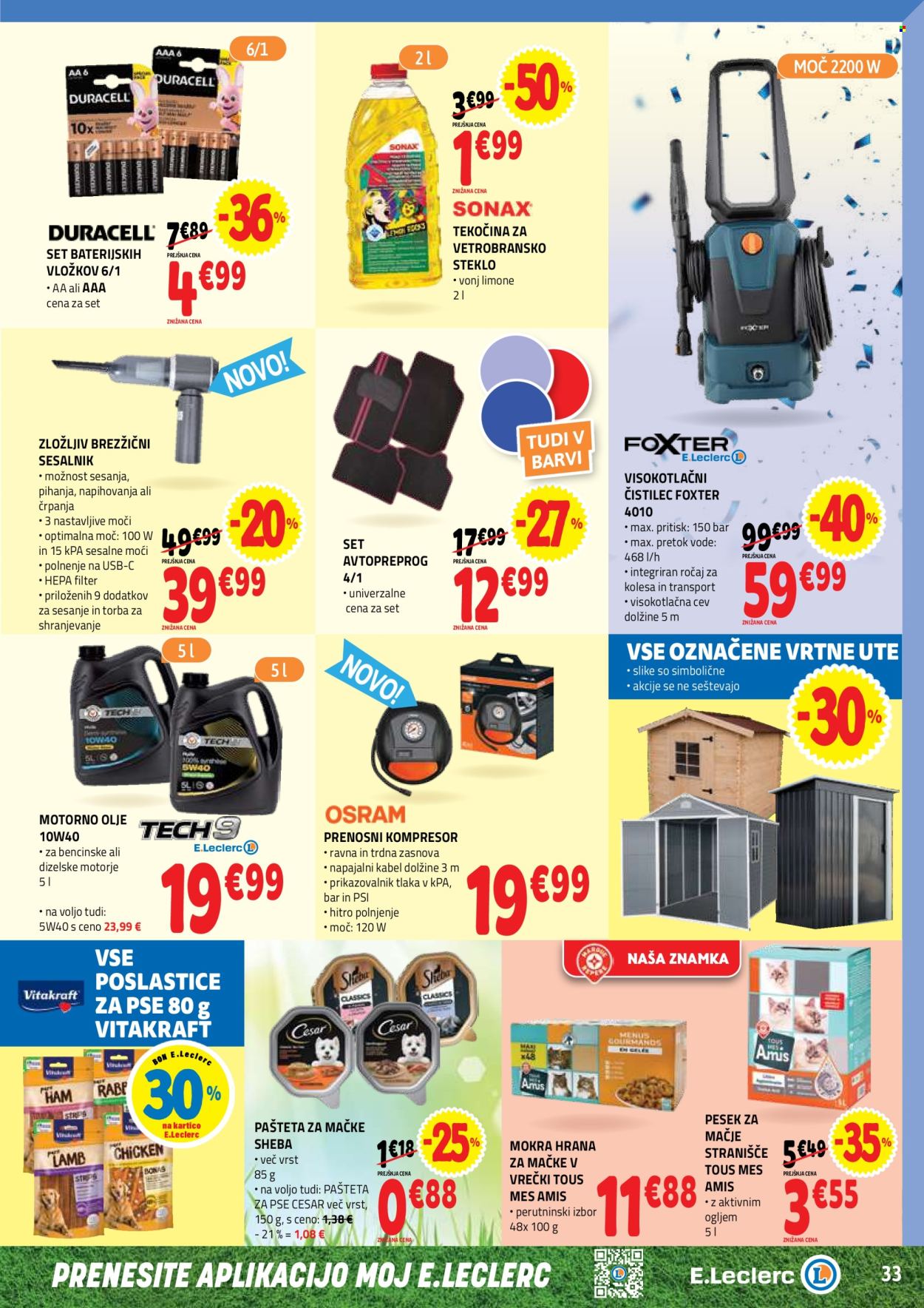 E.Leclerc katalog - 17.06.2026 - 27.06.2026. Stran 33