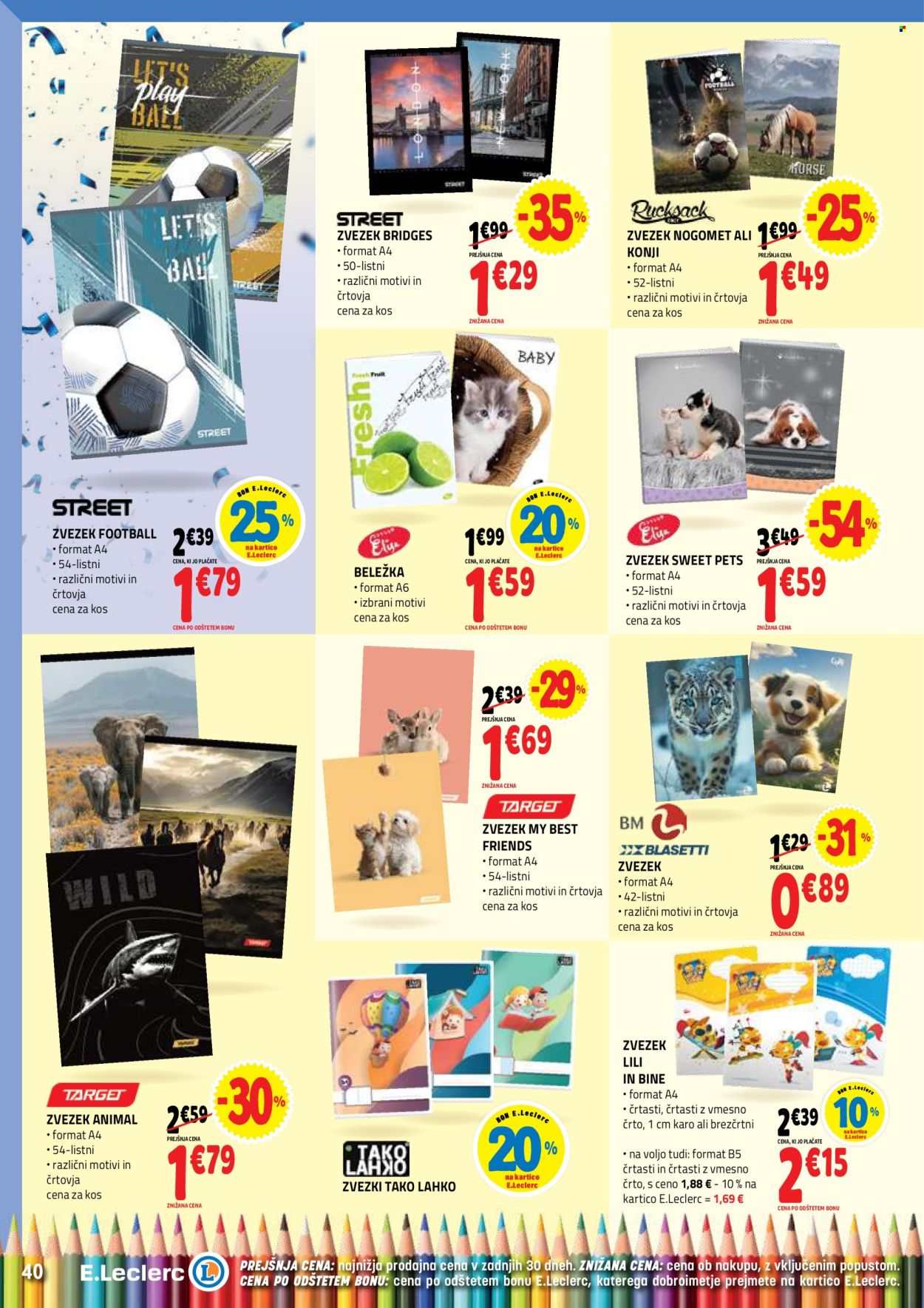 E.Leclerc katalog - 17.06.2026 - 27.06.2026. Stran 40
