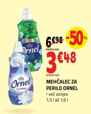 Mehčalec za perilo Ornel