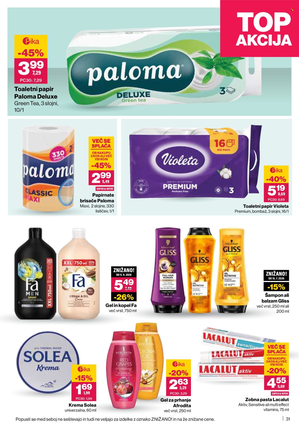 Mercator katalog - 18.06.2026 - 24.06.2026. Stran 31