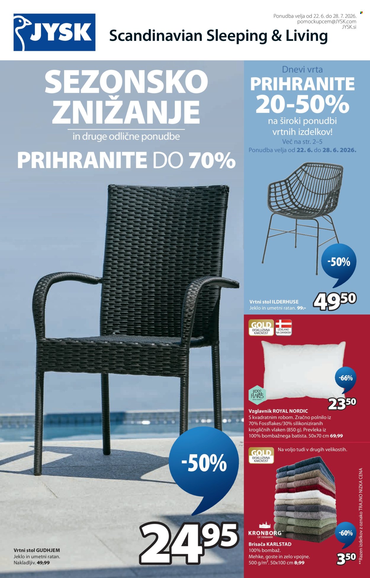 JYSK katalog - 22.06.2026 - 28.07.2026. Stran 2