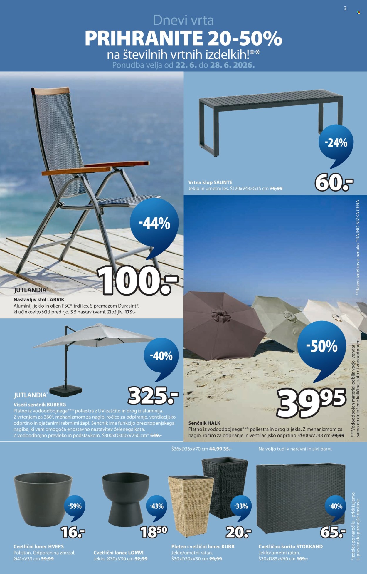 JYSK katalog - 22.06.2026 - 28.07.2026. Stran 4