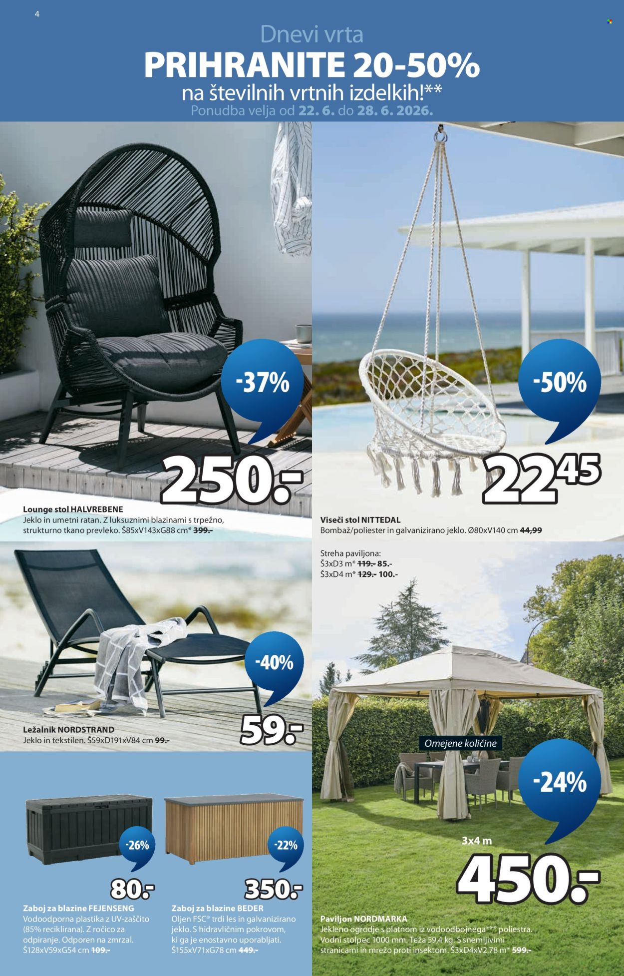 JYSK katalog - 22.06.2026 - 28.07.2026. Stran 5