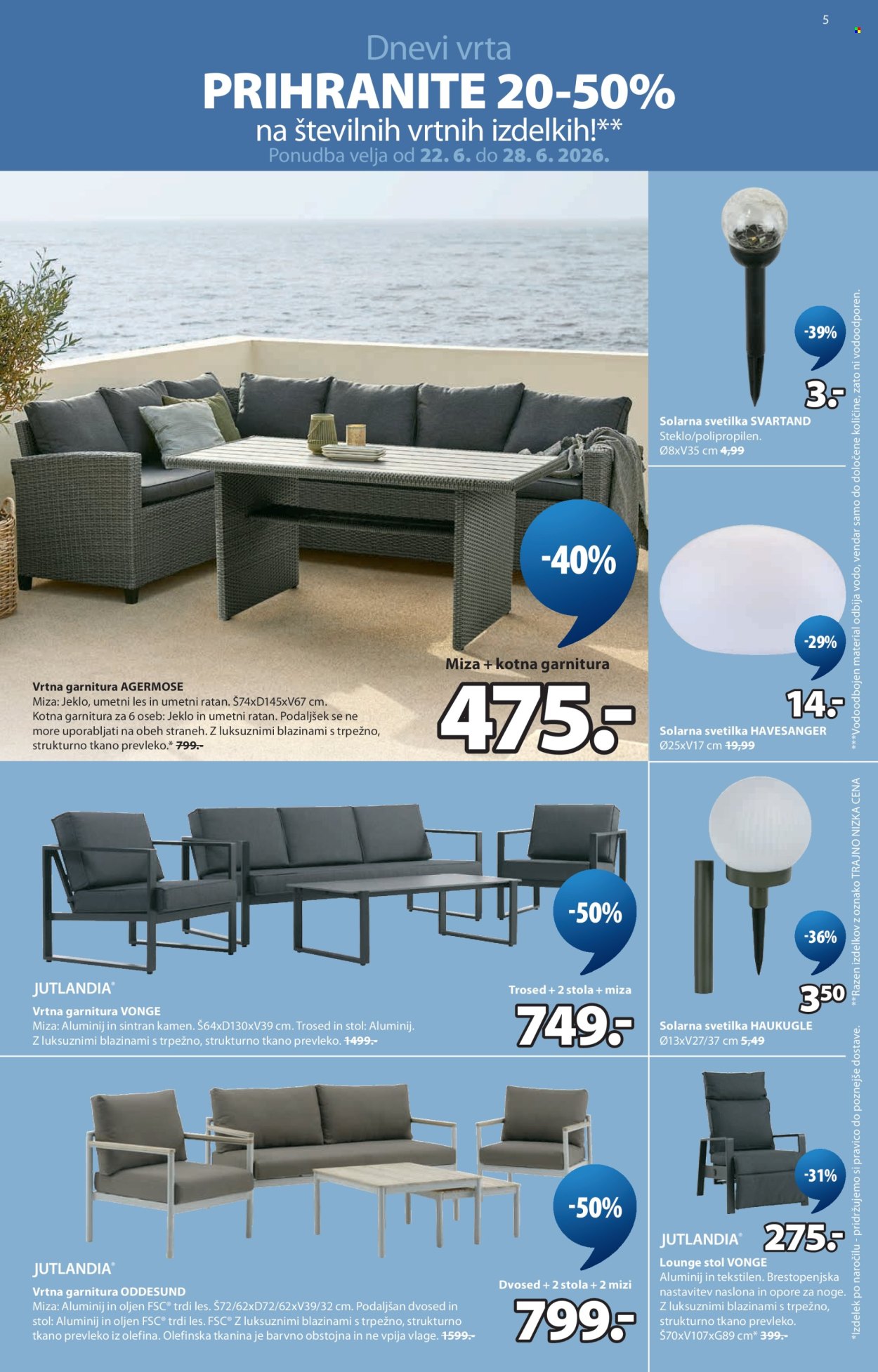 JYSK katalog - 22.06.2026 - 28.07.2026. Stran 6