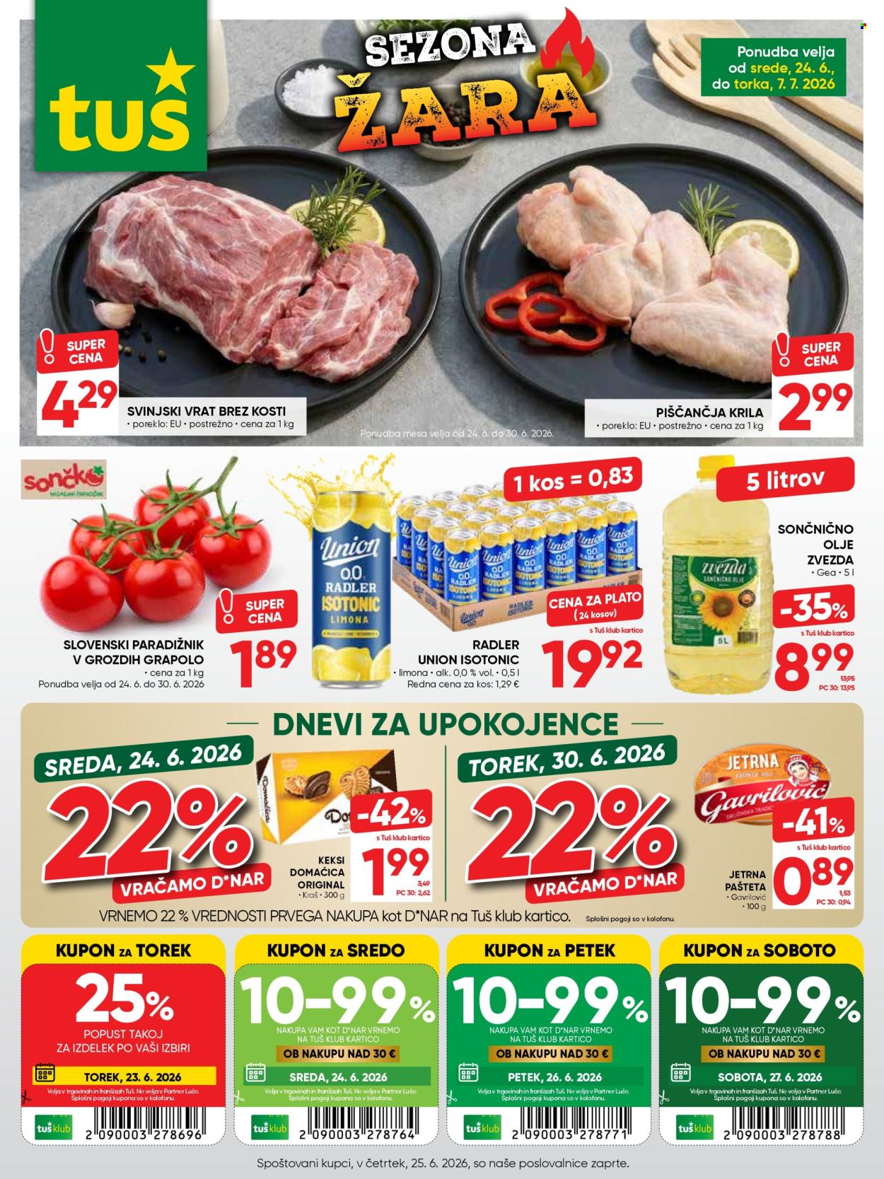 Tuš katalog - 24.06.2026 - 07.07.2026. Stran 1