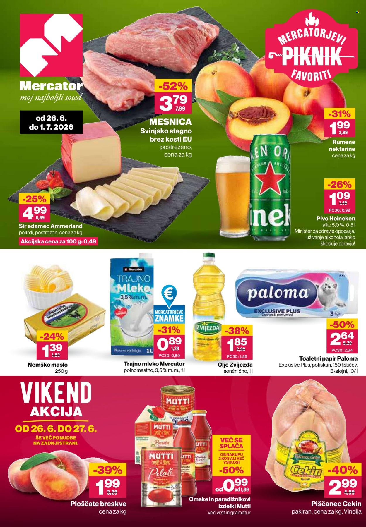 Mercator katalog - 26.06.2026 - 01.07.2026. Stran 1