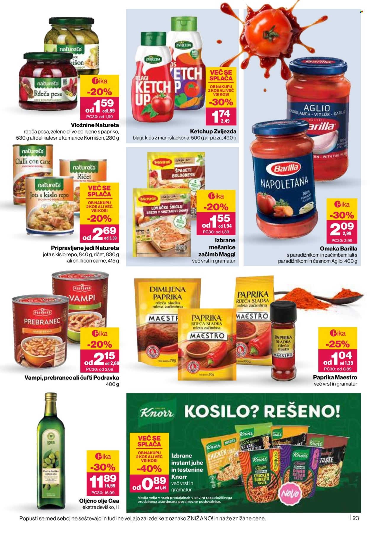 Mercator katalog - 26.06.2026 - 01.07.2026. Stran 23