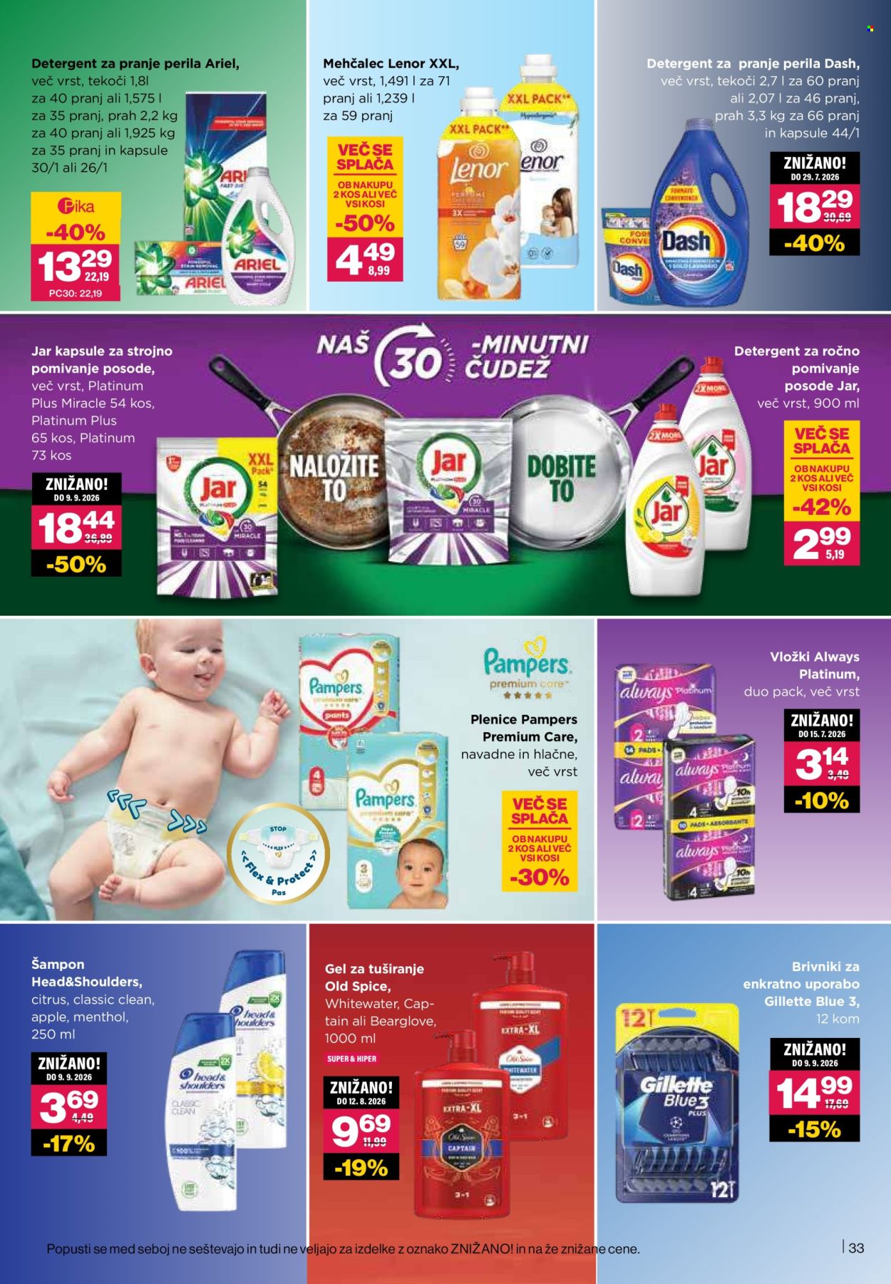 Mercator katalog - 26.06.2026 - 01.07.2026. Stran 33