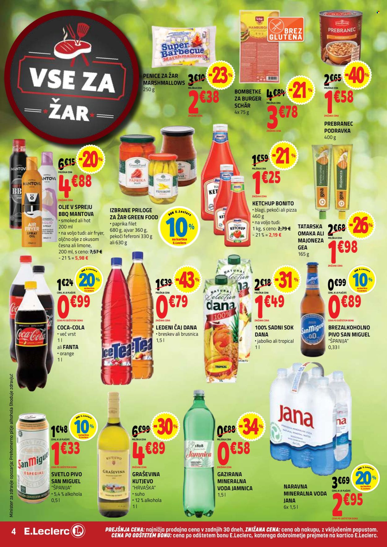 E.Leclerc katalog - 24.06.2026 - 04.07.2026. Stran 4