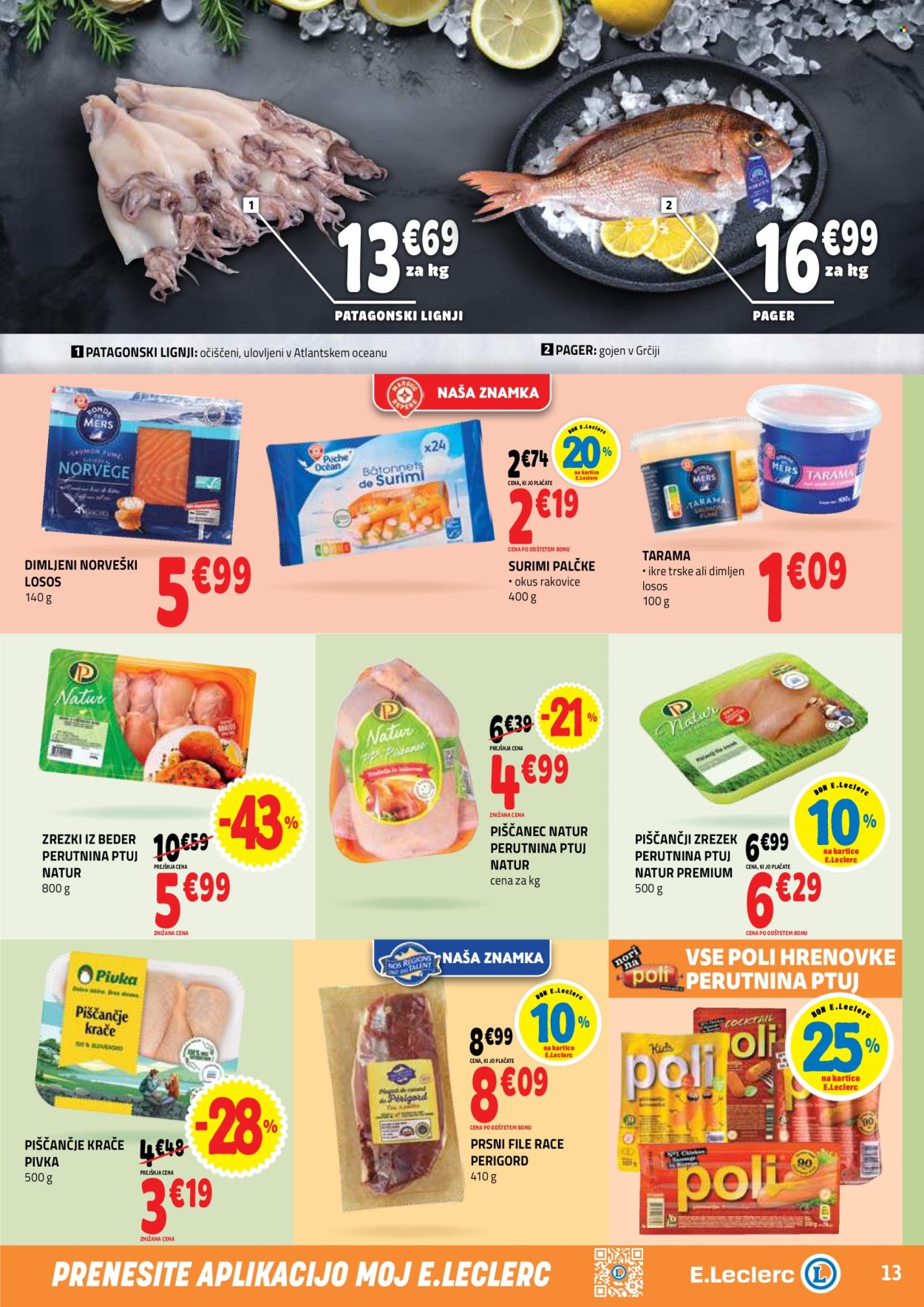 E.Leclerc katalog - 24.06.2026 - 04.07.2026. Stran 13