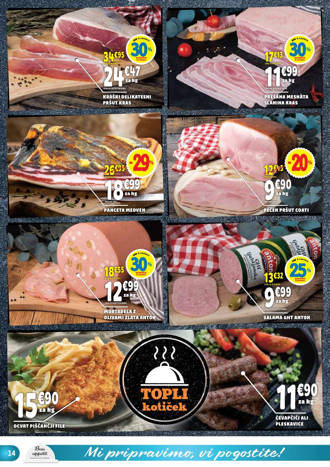E.Leclerc katalog - 24.06.2026 - 04.07.2026. Stran 14