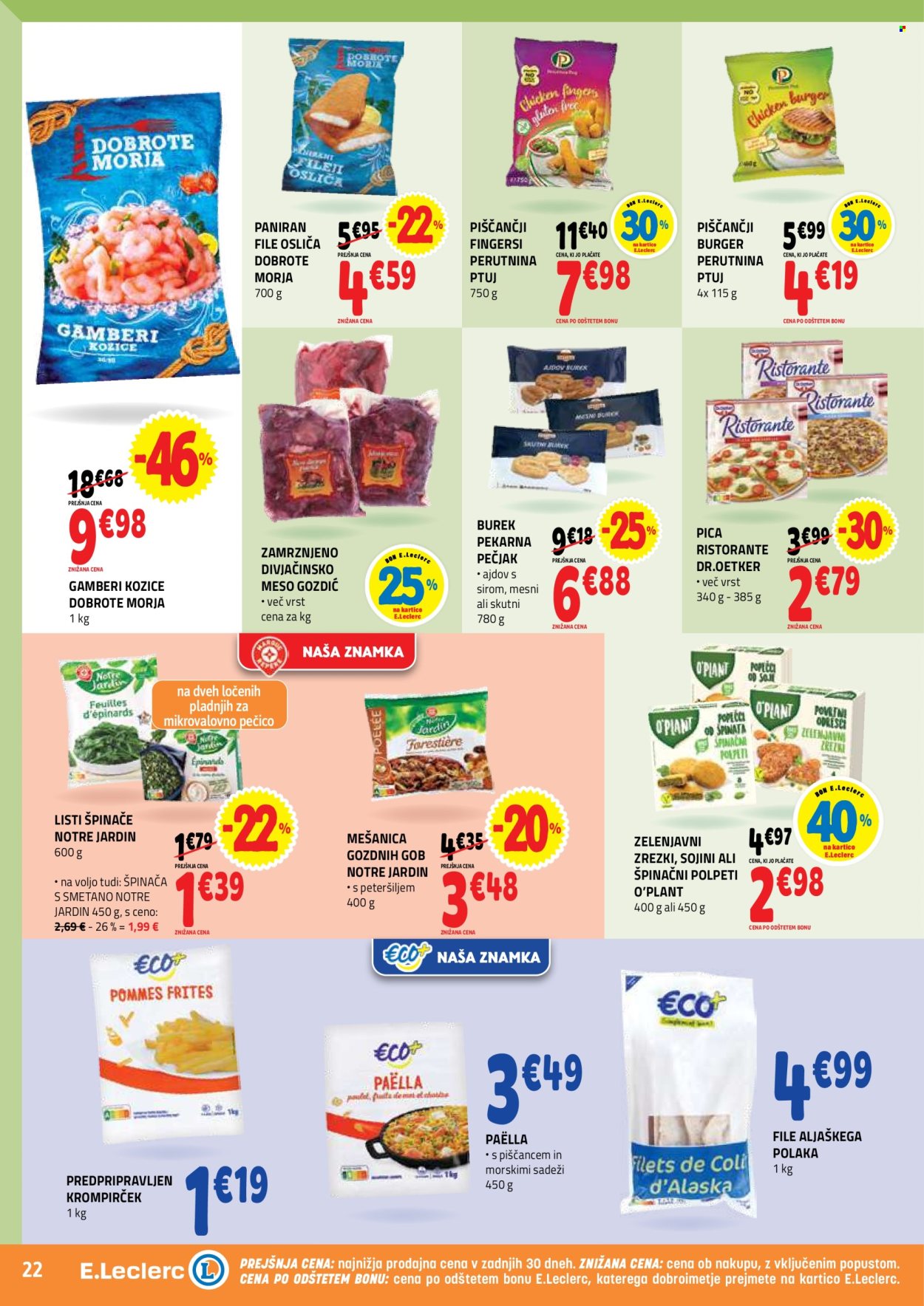 E.Leclerc katalog - 24.06.2026 - 04.07.2026. Stran 22