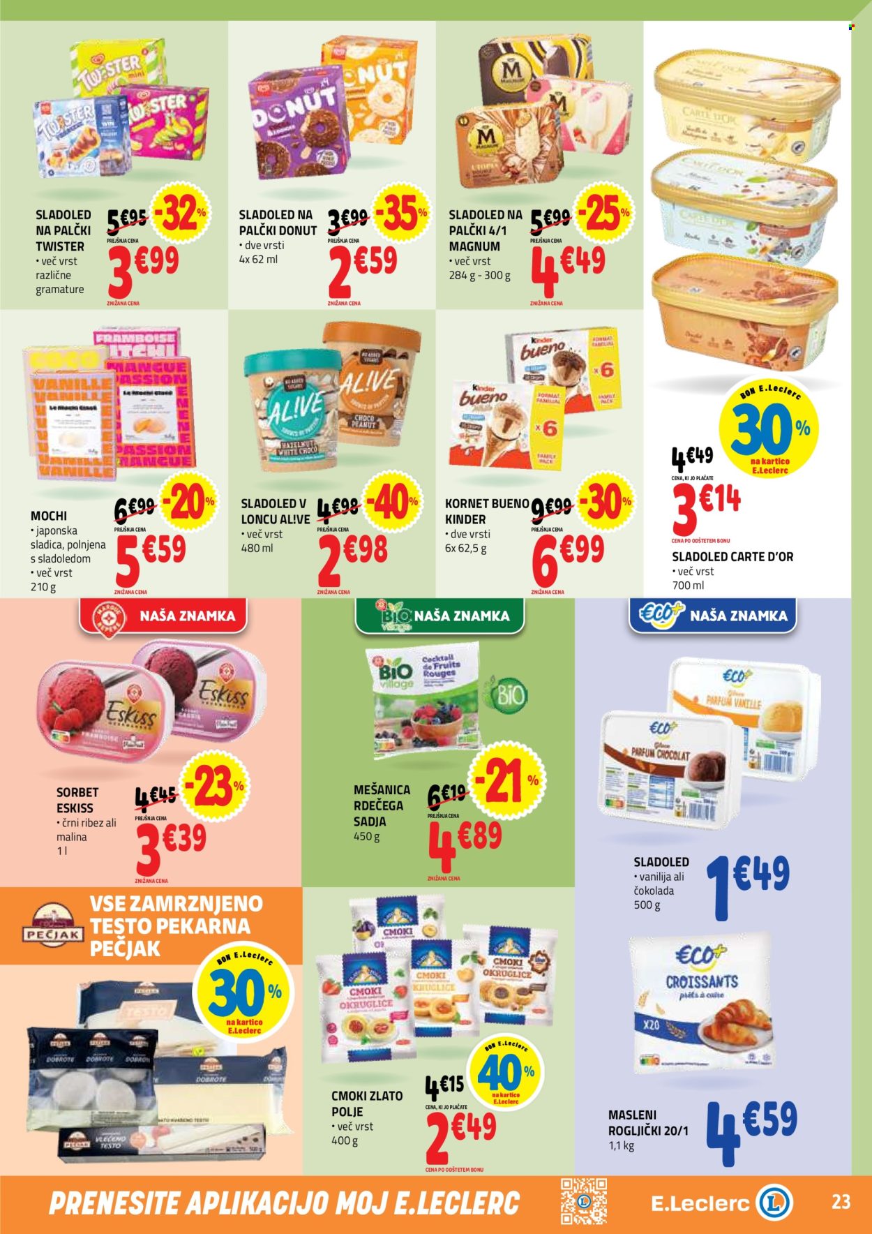 E.Leclerc katalog - 24.06.2026 - 04.07.2026. Stran 23