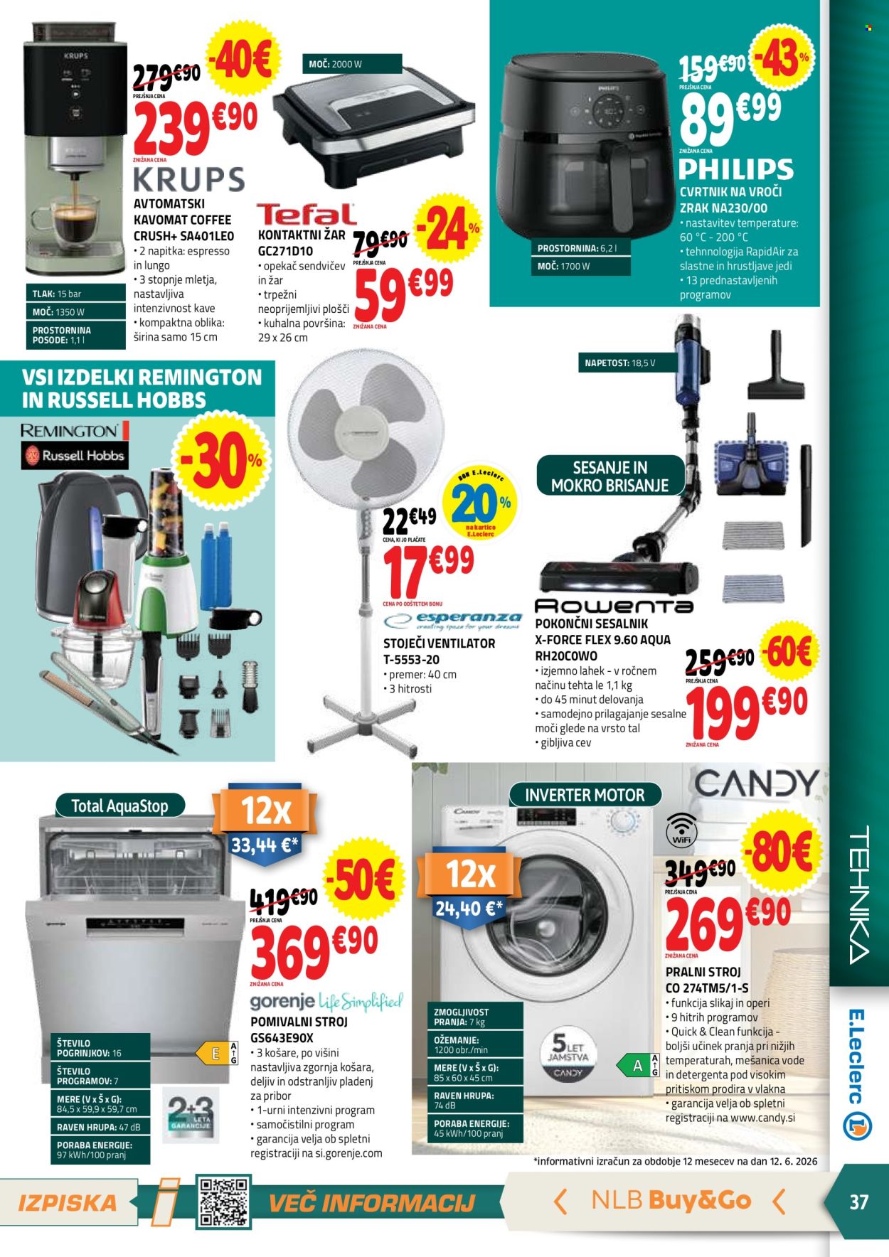 E.Leclerc katalog - 24.06.2026 - 04.07.2026. Stran 37