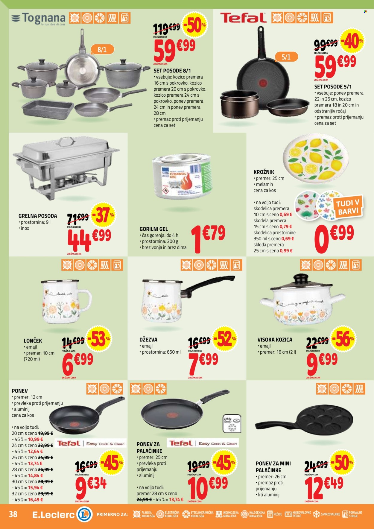 E.Leclerc katalog - 24.06.2026 - 04.07.2026. Stran 38