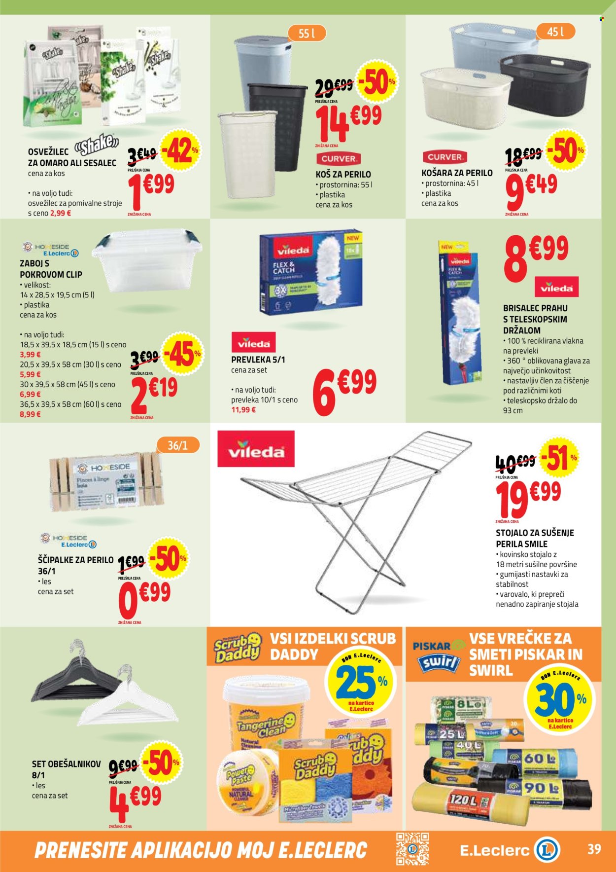 E.Leclerc katalog - 24.06.2026 - 04.07.2026. Stran 39