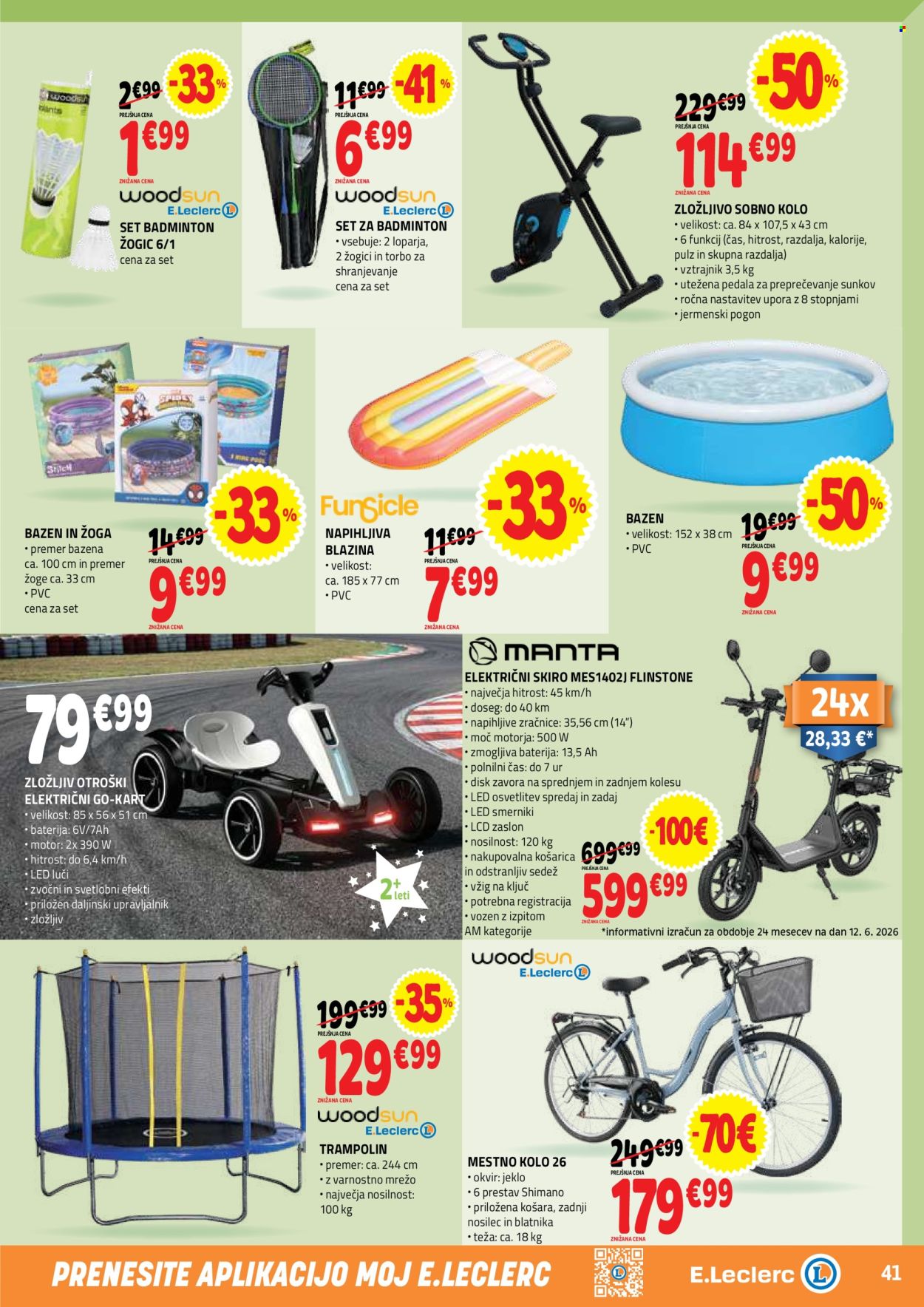 E.Leclerc katalog - 24.06.2026 - 04.07.2026. Stran 41