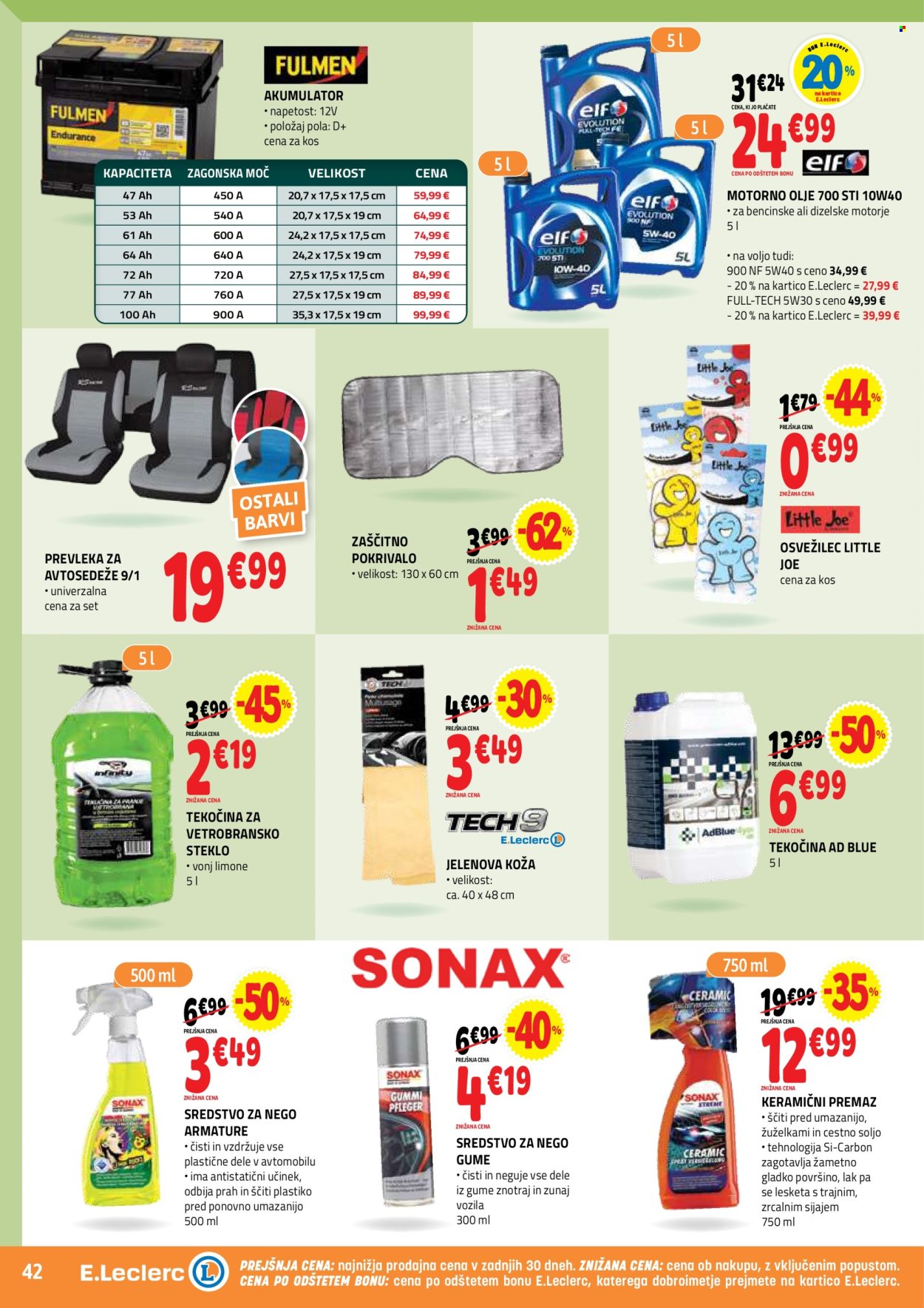 E.Leclerc katalog - 24.06.2026 - 04.07.2026. Stran 42