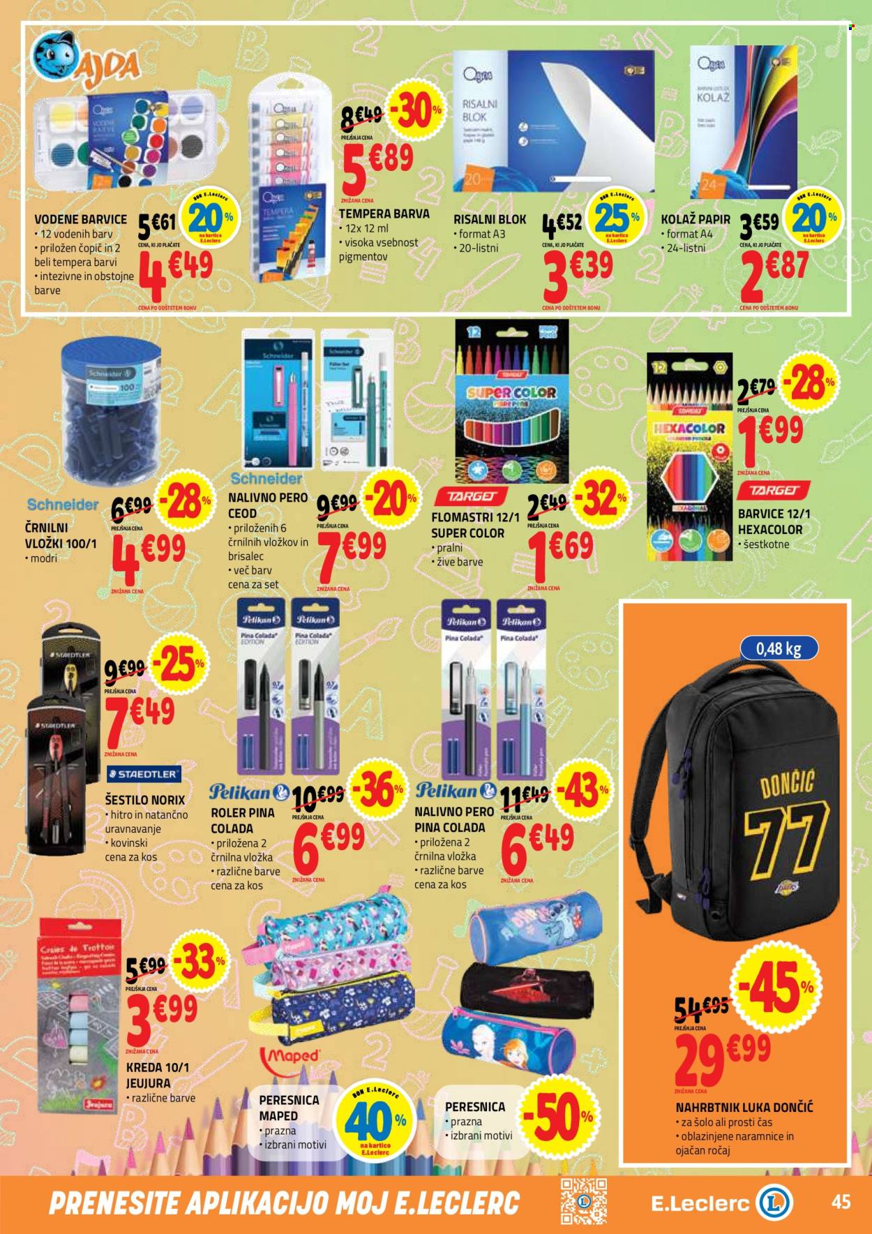 E.Leclerc katalog - 24.06.2026 - 04.07.2026. Stran 45
