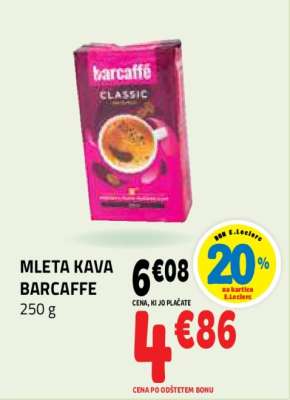 MLETA KAVA BARCAFFE