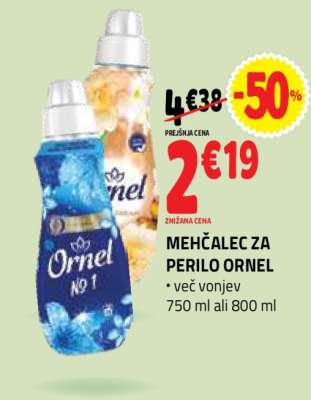 Mehčalec za perilo Ornel