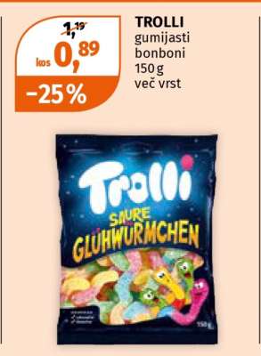 Trolli Gumijasti bonboni