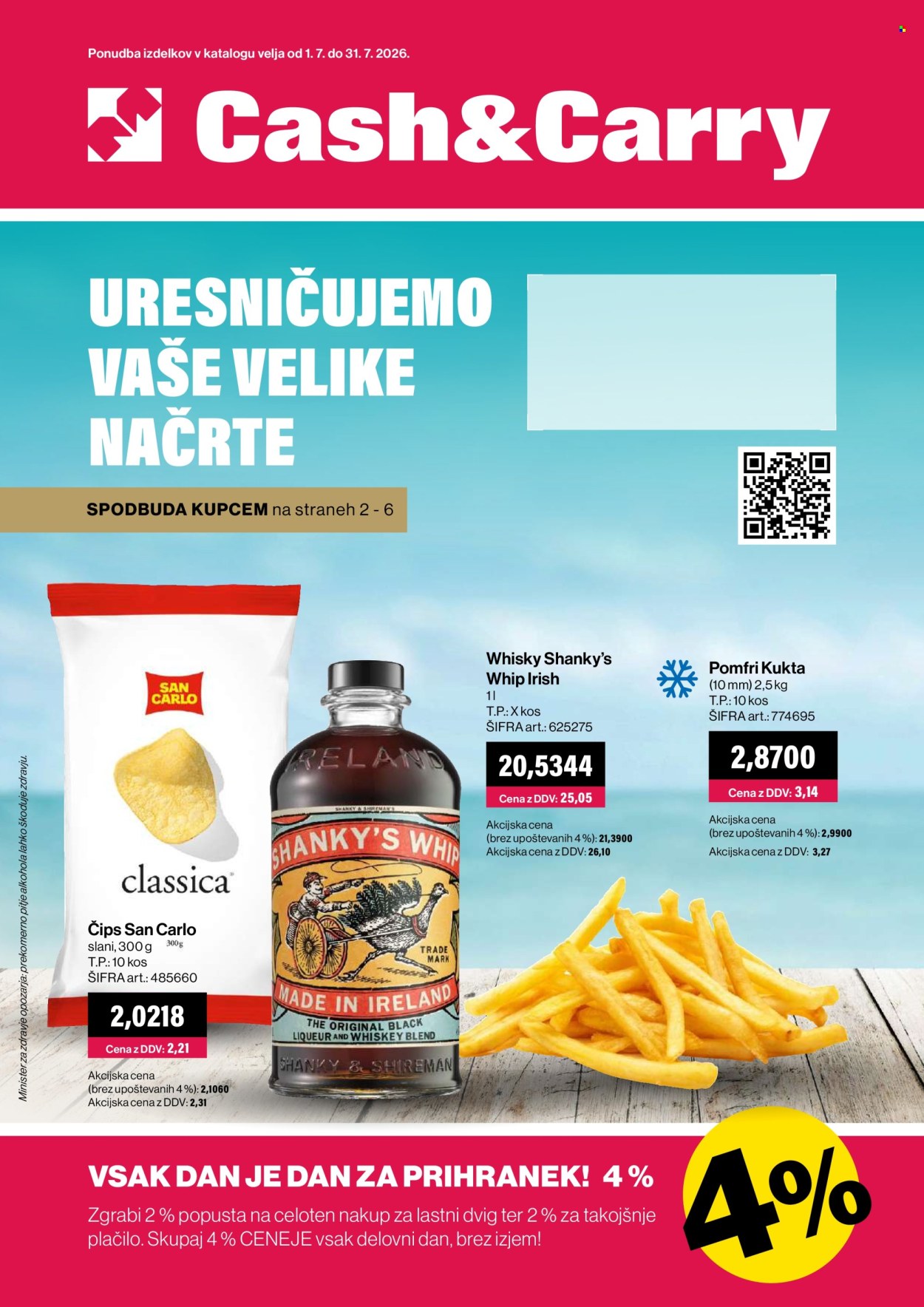 Mercator Cash & Carry katalog - 01.07.2026 - 31.07.2026. Stran 1