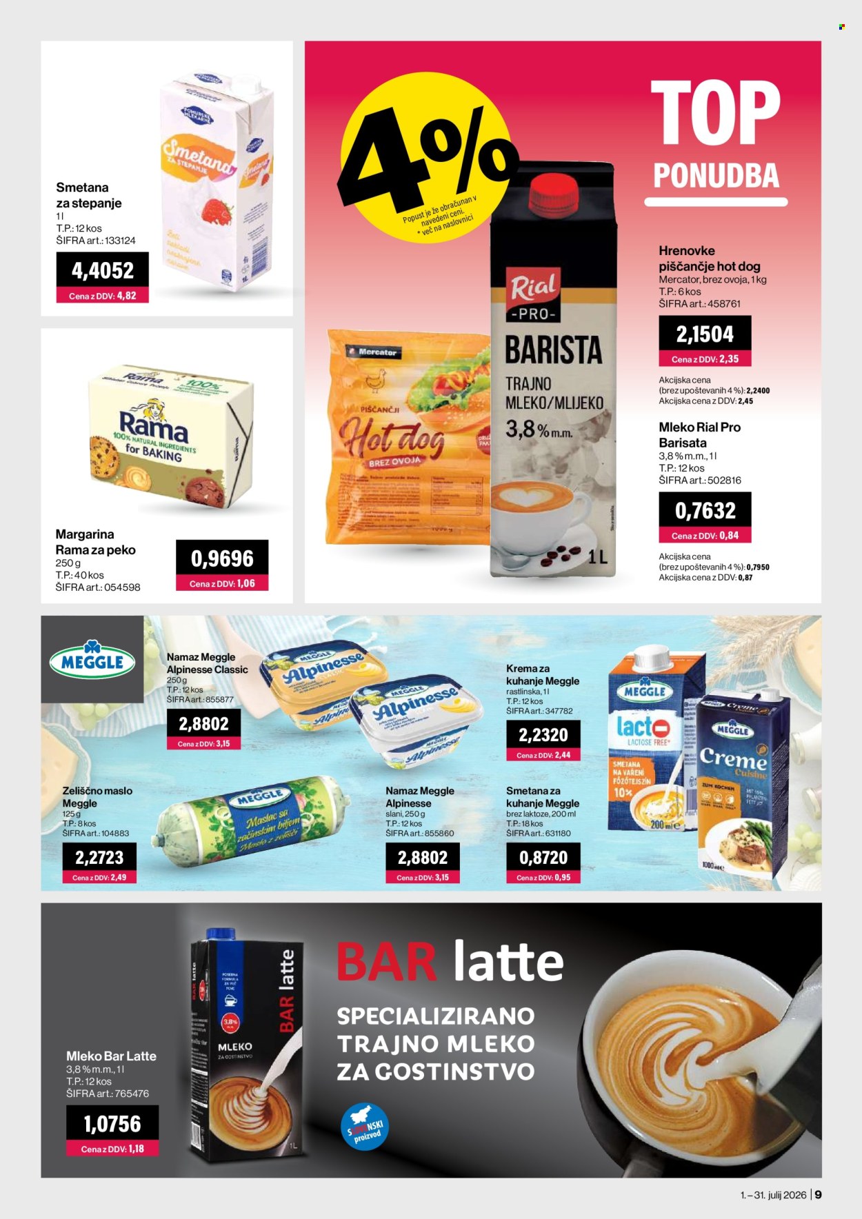 Mercator Cash & Carry katalog - 01.07.2026 - 31.07.2026. Stran 9