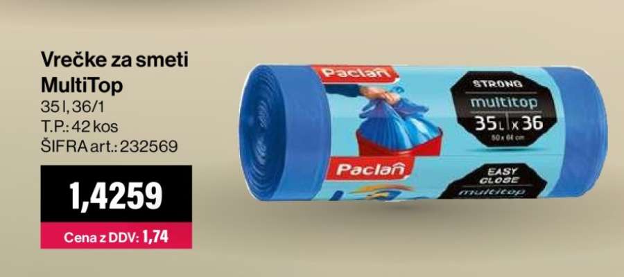 Vrečke za smeti MultiTop
