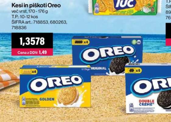 Kesi in piškoti Oreo