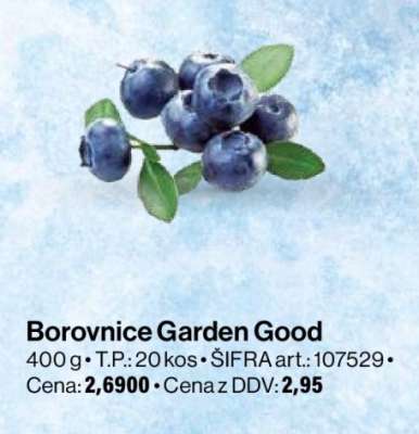 Borovnice Garden Good