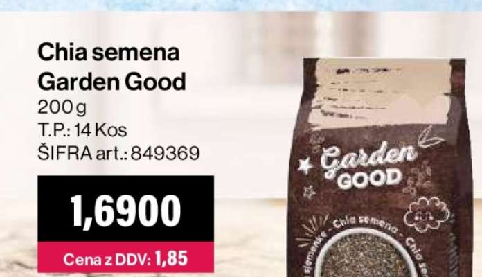 Chia semena Garden Good
