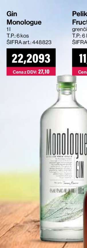 Gin Monologue