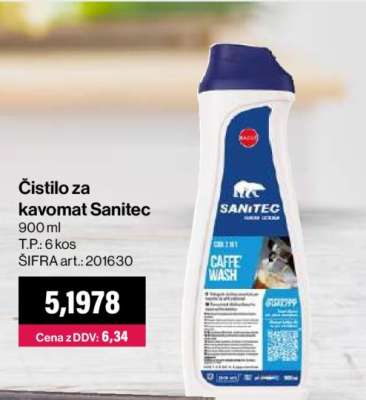Čistilo za kavomat Sanitec