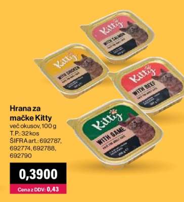 Hrana za mačke Kitty